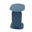 Ver imagem 3 de Mesa Lateral de Apoio Minimalista Nook Aço Pintada a Pó Azul
