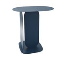 Ver imagem 2 de Mesa Lateral de Apoio Minimalista Nook Aço Pintada a Pó Azul