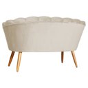 Ver imagem 4 de Namoradeira Sofa Petala Veludo