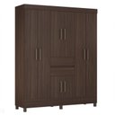 Ver imagem 2 de Guarda Roupa Casal Munique 8 Portas + 2 Gavetas - Demóbile:café Touch