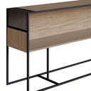 Ver imagem 3 de Aparador com Nicho New Hanover e Preto 160 cm - D’Rossi