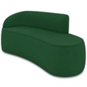 Ver imagem 2 de Sofá 3 Lugares para Sala 180cm Orgânico Wendi Suede Verde I01 - Mpozenato