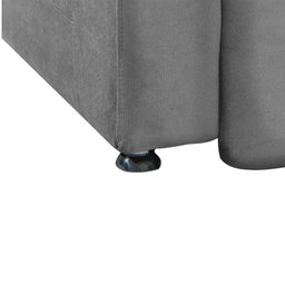 Poltrona do Papai Reclinável Maldivas Suede Cinza Plus - Speciale Home - 8