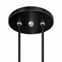 Ver imagem 5 de Luminária de Teto Pendente Rubis para 7 Lâmpadas 68cm Moderno Industrial - Preto