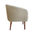 Ver imagem 2 de Poltrona Estela Tresse Linho Bege - Dominic Decor