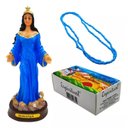 Ver imagem 1 de Kit Defumador Espiritual + Imagem Resina Orixá 15 Cm + Guia