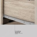 Ver imagem 5 de Armario de Cozinha Select com 6 Portas e 2 Gavetas Avena/grafito