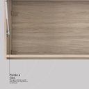 Ver imagem 6 de Armario de Cozinha Select com 6 Portas e 2 Gavetas Avena/grafito