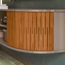 Ver imagem 4 de Rack Suspenso Modena Tvs até 60” Fendi Naturale 288133 Madetec
