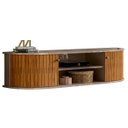Ver imagem 1 de Rack Suspenso Modena Tvs até 60” Fendi Naturale 288133 Madetec