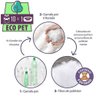 Cama Caminha Eco Pet Impermeável + Almofada Lavável Anti-alérgica Para Cachorro e Gato - M - 4