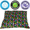 Ver imagem 3 de Cama Caminha Eco Pet Impermeável + Almofada Lavável Anti-alérgica Para Cachorro e Gato - M