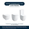 Assento Sanitário Poliester Palomba Branco para Vaso Laufen - 3