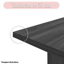 Ver imagem 6 de Mesa para Escritório para Reunião Grande Nogal/preto
