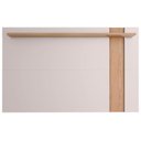 Ver imagem 1 de Painel para Tv Suspenso Extensivo Ambiente Leme Off White Matte Freijó - Colibri