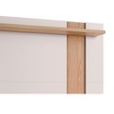 Ver imagem 5 de Painel para Tv Suspenso Extensivo Ambiente Leme Off White Matte Freijó - Colibri