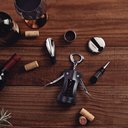 Ver imagem 2 de Jogo para Vinhos 5 Peças Tramontina Harmoniza 25599011 Inox e Preto Inox e Preto 25599011