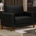 Ver imagem 2 de Poltrona Decorativa Oasis Pes Madeira Courino Tcs 724 Moll