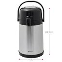 Ver imagem 5 de Garrafa Térmica Inox 1,9L Parede Dupla Termo Blindagem Vácuo