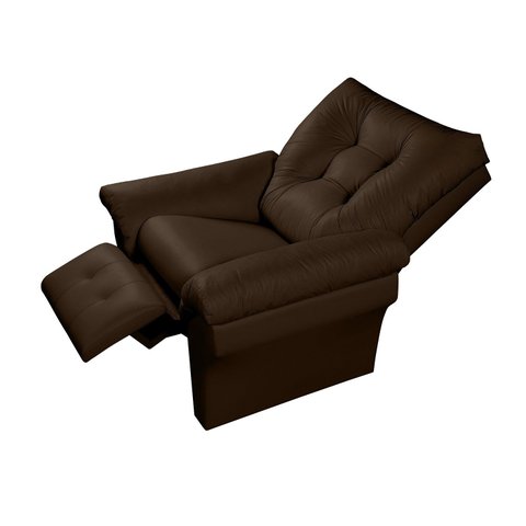 Cadeira do Papai Reclinável Grande Marrom