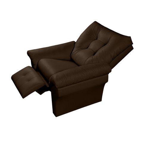 Cadeira do Papai Reclinável Grande Marrom