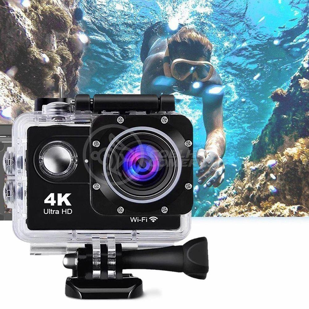 Go Cam Camera Vídeo Action Ação Wifi 4k 30m Estilo Gopro - 4