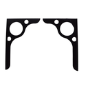 Ver imagem 1 de Mão Francesa Grande 20x30cm Bola PRETA ALL STYLE