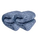 Ver imagem 1 de Manta Cobertor Casal Corttex Luster Canelada 180x220cm Microfibra Antialérgico Super Macio Premium