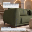 Ver imagem 6 de Sofá Living 3 Lugares com Almofadas 210cm Siena