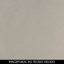 Ver imagem 5 de Cabeceira Cama Box King 195cm Nicea P02 Veludo Bege - Mpozenato