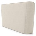 Ver imagem 7 de Cabeceira Cama Box King 195cm Nicea P02 Veludo Bege - Mpozenato