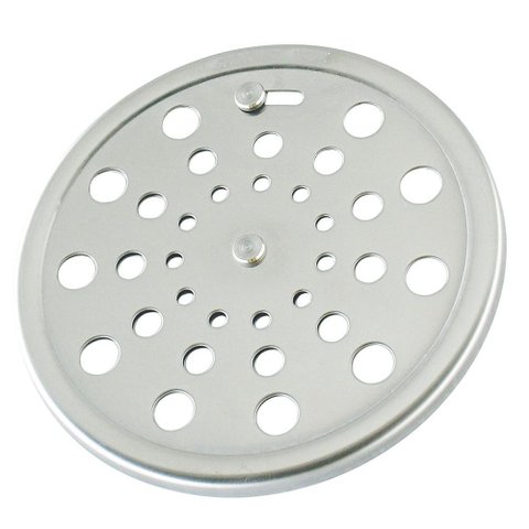Grelha Ralo Redonda 100mm Rotativa Inox