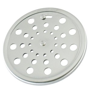 Grelha Ralo Redonda 100mm Rotativa Inox