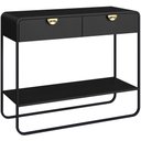 Ver mais imagens de Kit Balcão Buffet e Aparador para Sala de Jantar Industrial Alek A03 Nero Preto - Lyam Decor