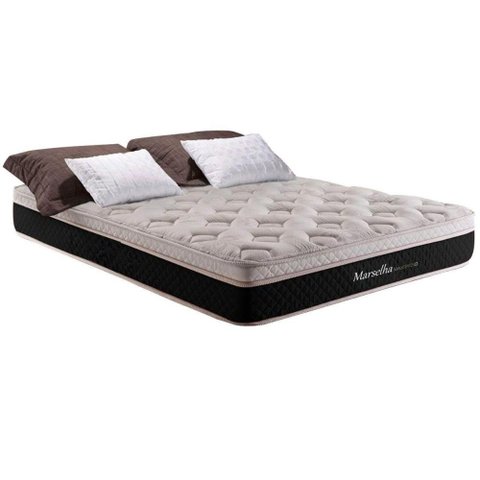Colchão Queen Herval para Hotelaria Maxspring Marselha Euro Pillow (158x198x25) - 