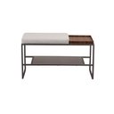 Ver imagem 2 de Banco Sapateira Estofado 2 Lugares Vale