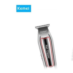 Maquina Cortar Cabelo Profissional Kemei 2600 + Kemei 032 + Kit Escova Disfarce e Navalha - 10