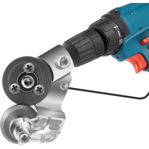 Broca Elétrica Reajuste Cortador de Placa de Liga de Aço Adaptador de Tesoura para Corte de Folhas D