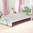 Ver imagem 1 de Bicama Juvenil Adesivada Princesa Encantada com Colchões