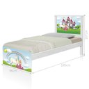 Ver imagem 3 de Bicama Juvenil Adesivada Princesa Encantada com Colchões
