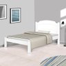 Cama de Solteiro Lais Branco - Basoto Brasil - 2