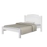 Cama de Solteiro Lais Branco - Basoto Brasil - 1