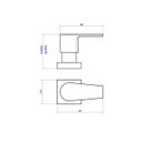 Ver imagem 3 de Acabamento para Registro de Pressão Deca 1/2" e 3/4" Level Cromado - 4916.c26.pq