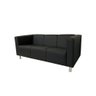 Sofá Nilo Sala Recepção 3 Lugares - Preto - 2