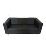 Sofá Nilo Sala Recepção 3 Lugares - Preto - 3
