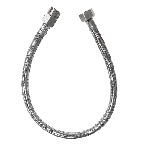 Engate Flexivel com Registro Flvx Hidro 40cm Inox