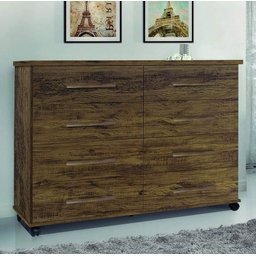 Cômoda 8 Gavetas Jade - Primus:amêndoa - 1
