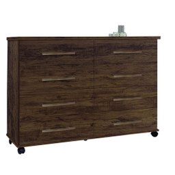 Cômoda 8 Gavetas Jade - Primus:amêndoa - 2