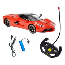 Carro de Controle Remoto Sport Recarregável com Luz e 4 Funções Escala 1:14, 31cm - 2