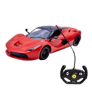 Carro de Controle Remoto Sport Recarregável com Luz e 4 Funções Escala 1:14, 31cm
